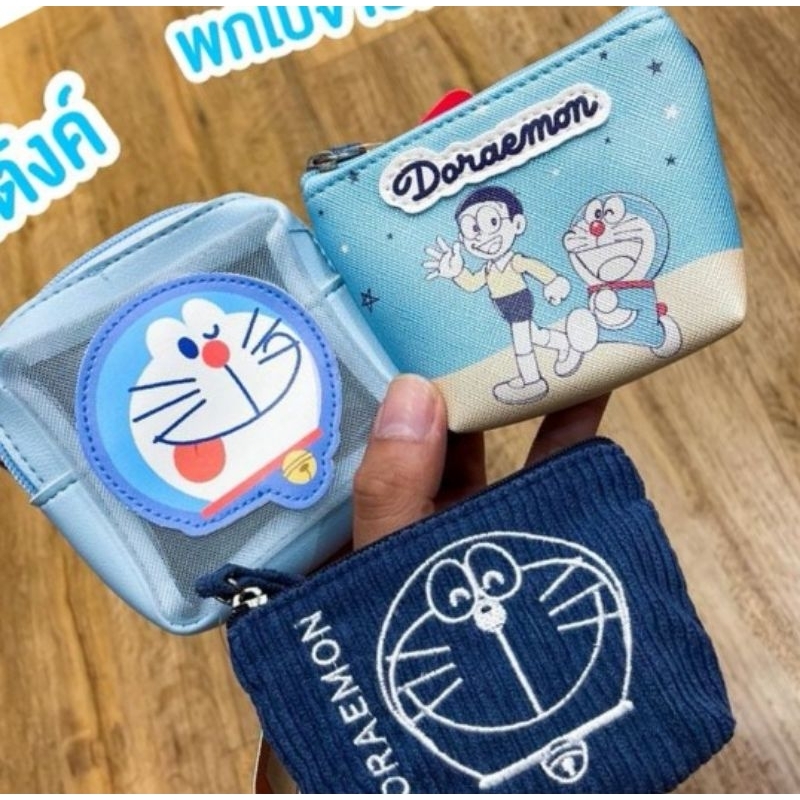 Moshi Moshi Doraemon Coin Bag กระเป๋าเครื่องสําอางที่สําคัญ