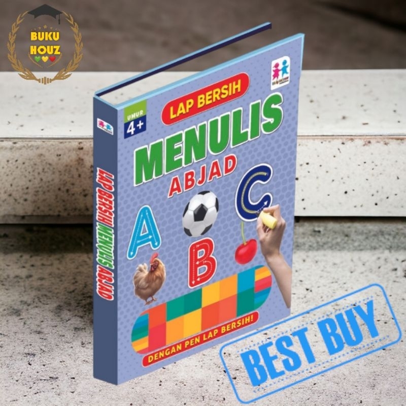 FREE MAKER/Lap Bersih Menulis Abjad Berserta Dengan Pen Lap Bersih