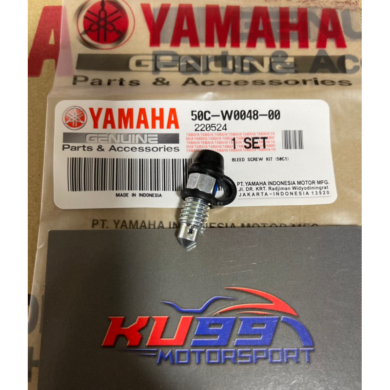 Y125ZR Y15ZR V1 V2 Y16ZR V1 V2 135LC 5 SPEED V8 BLEEDING SCREW REAR CALIPER BLEED SKRU Y15 Y16 LC135