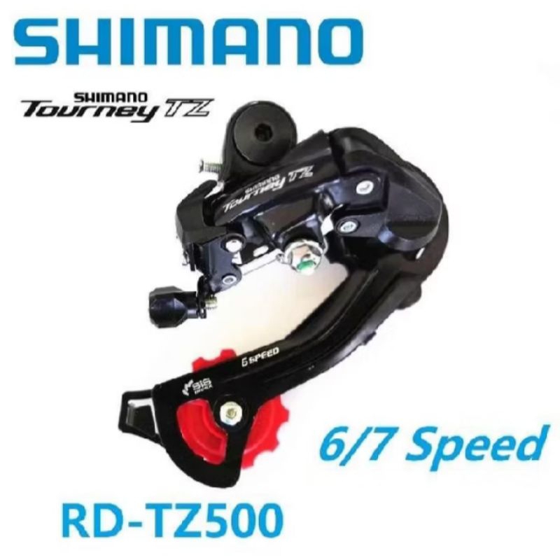Shimano Shimano Tourney RD-TZ500 ตีนผีหลัง 6/7 สปีด