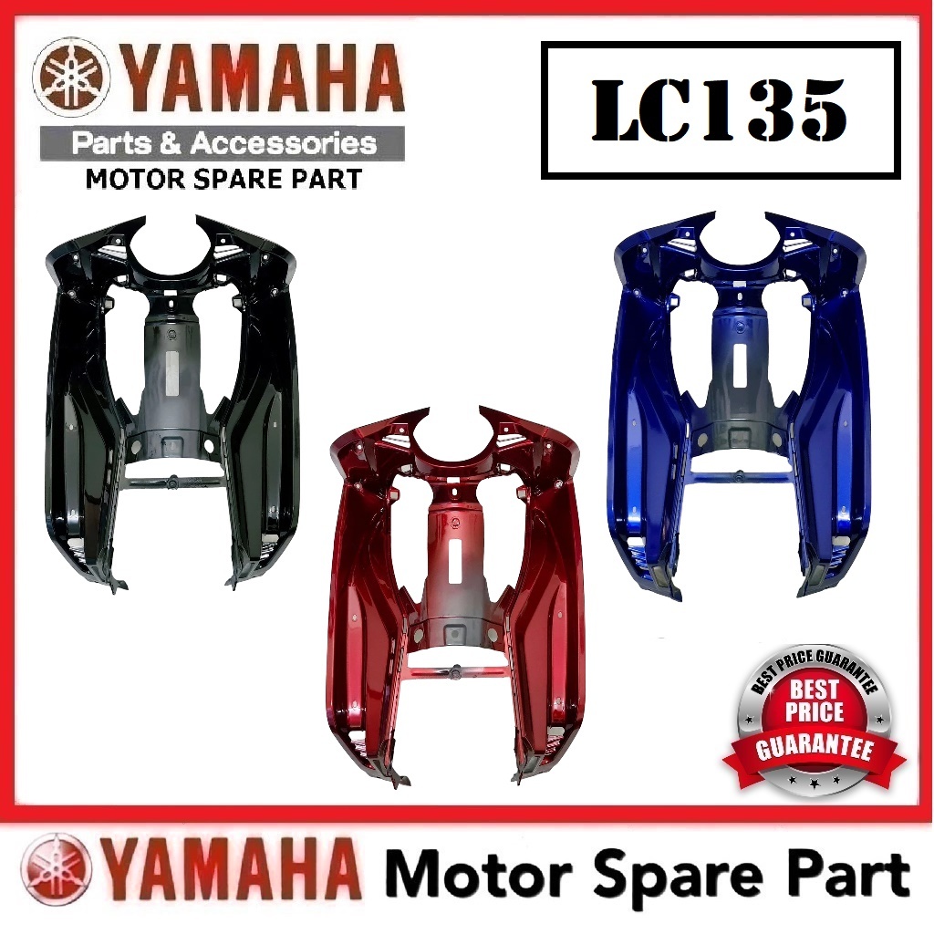 YAMAHA LC135 MAIN PIPE CENTER COVER 0 ฝาครอบ MAINPIPE TENGAH ภายใน PANEL LEGSHIELD LEG SHIELD LC135 V1 YAMAHA