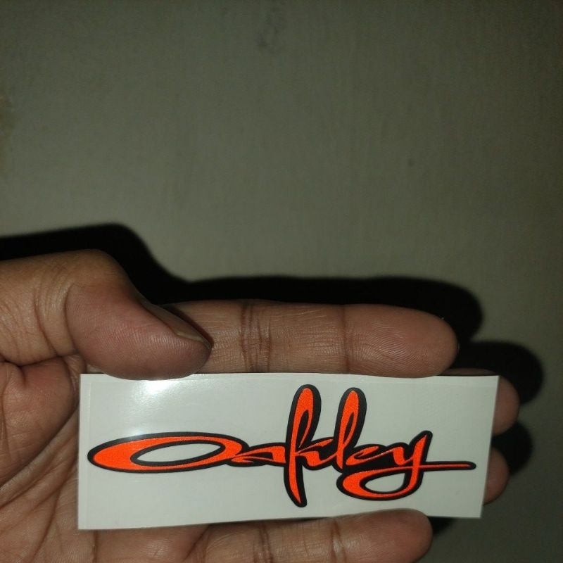 CAHAYA SAIN OKLEY STICKERS สติ๊กเกอร์แถบไฟ