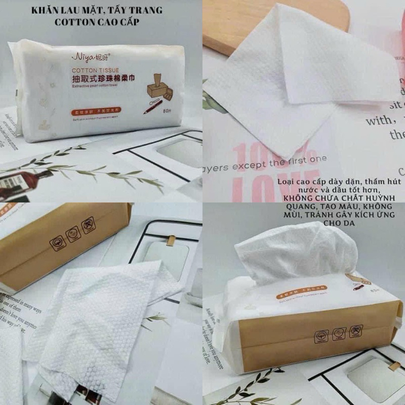 Khan Giay Lau Mat KO Cotton Tissue
