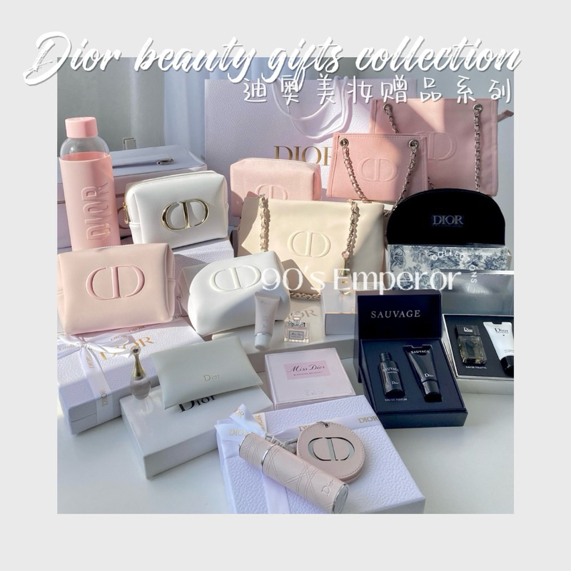 DIOR- Beauty Makeup Pouch Clutch Perfume Fragrance Jadore sauvage Blooming ลิปสติก
