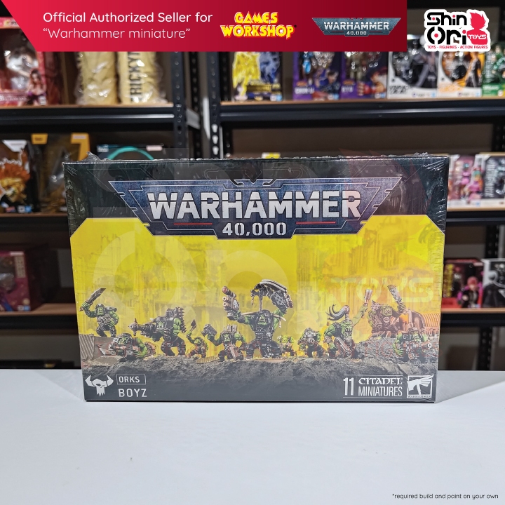 เกม Workshop Warhammer 40k Ork Boyz