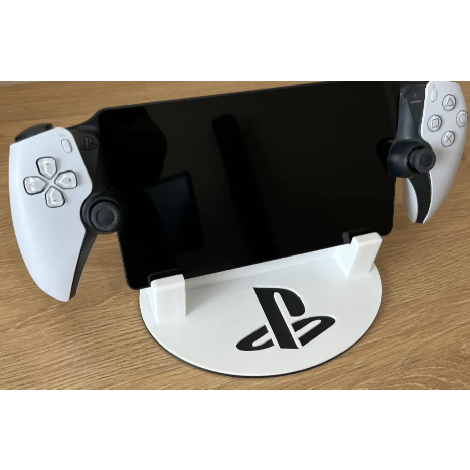 ขาตั้ง PlayStation Portal พร้อมโลโก้