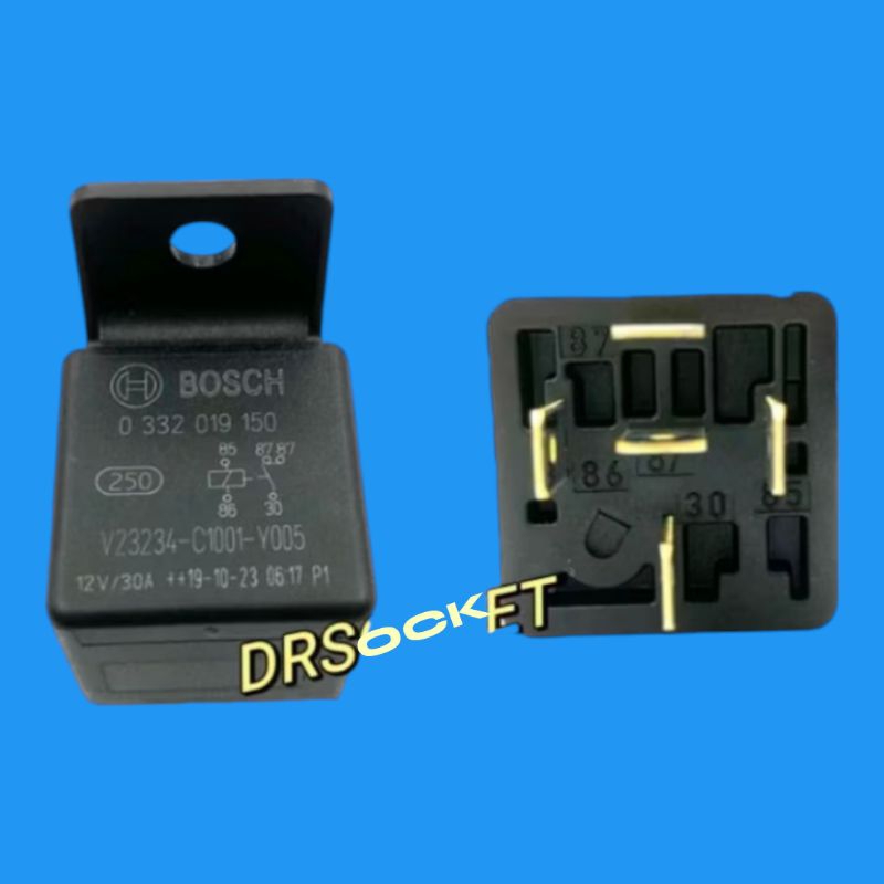 BOSCH RELAY HORN RELAY HEADLAMP RELAY 12V 30A RELAY 5 PIN AIR-COND RELAY STARTER RELAY SPORT LIGHT