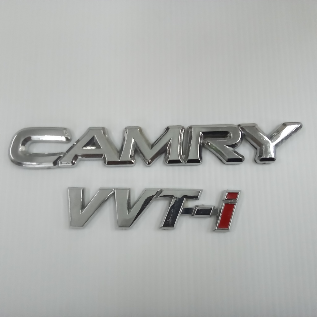 (CAMRY/VVT-i) ป้ายโลโก้สัญลักษณ์ด้านหลังสําหรับ Toyota Camry หรือ Vvt-i