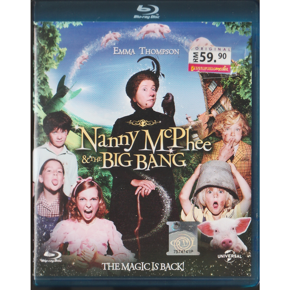 บลูเรย์ NANNY MCPHEE & THE BIG BANG