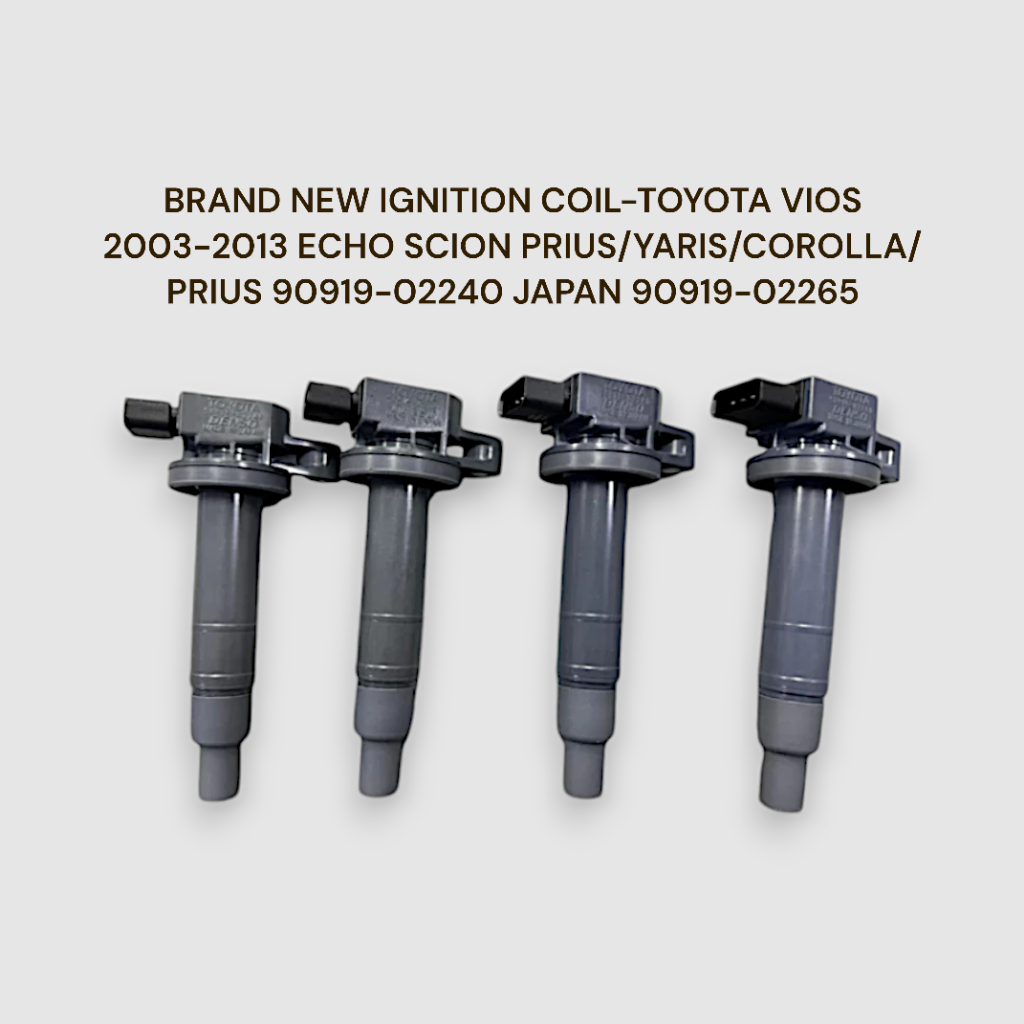 ยี่ห้อใหม่ IGNITION COIL-TOYOTA VIOS 2003-2013 ECHO SCION PRIUS/YARIS/COROLLA/PRIUS 90919-02240 JAPA