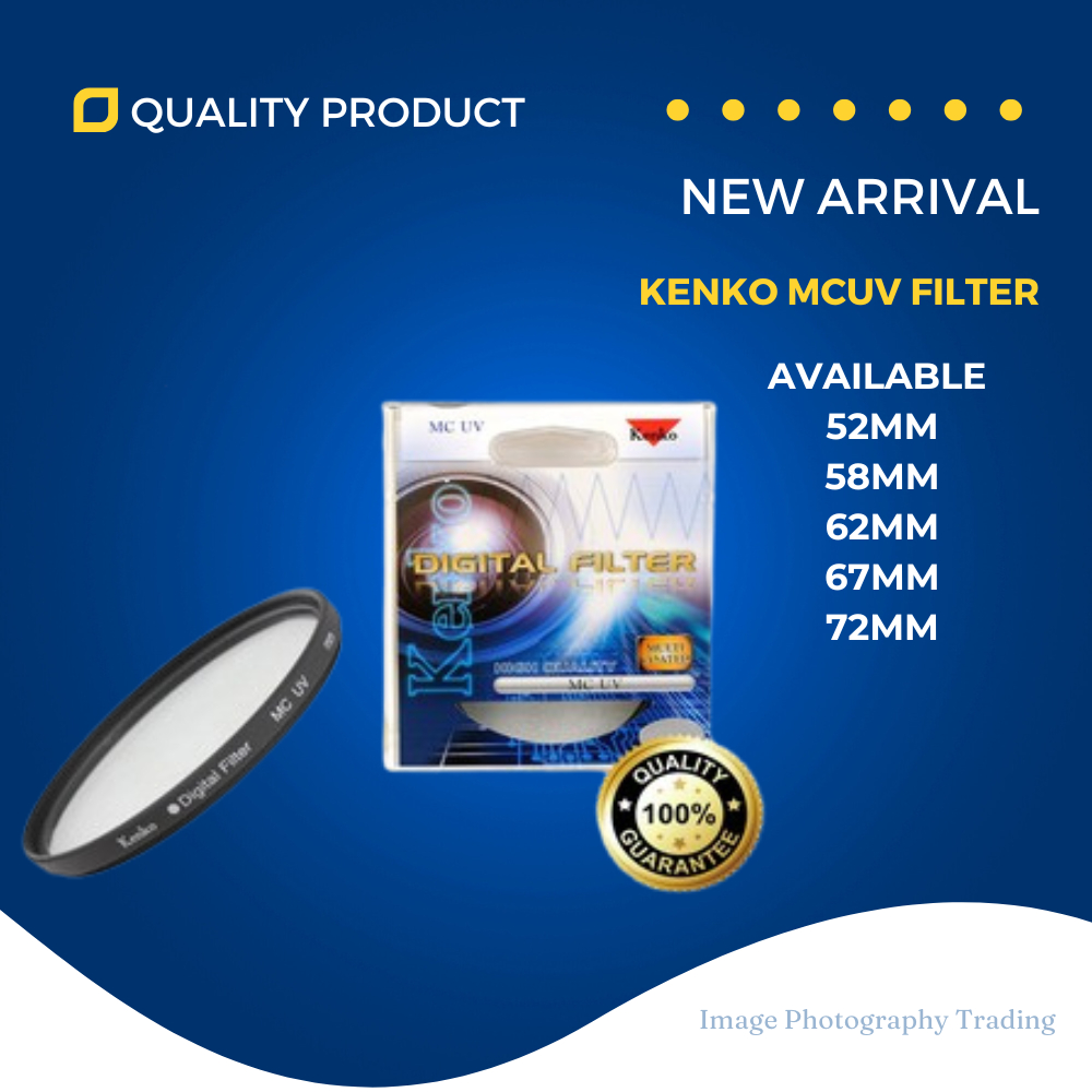 Kenko MC UV Multi Coated Lens Protector Filter 52mm 58mm 67mm สําหรับกล้อง Nikon Canon Sony DSLR