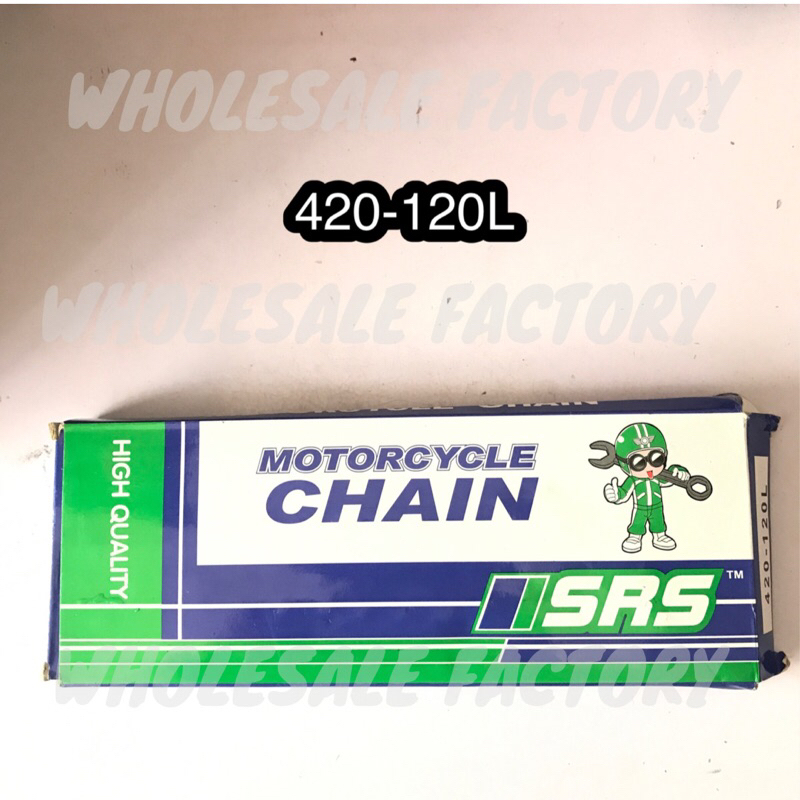 SRS CHAIN 420-120L RANTAI MOTORCYCLE