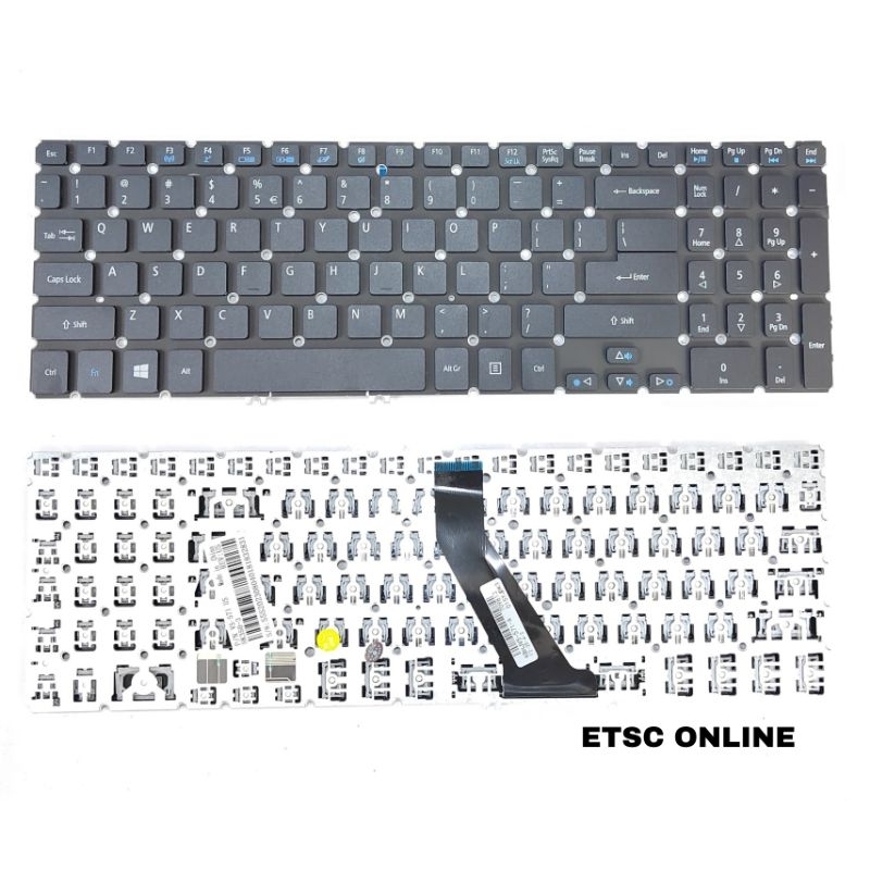แป้นพิมพ์ใหม่สําหรับ Acer V5-531P,V5-551G,V5-571G M5-581 M3-581 V7-581G V7-582 US แป้นพิมพ์