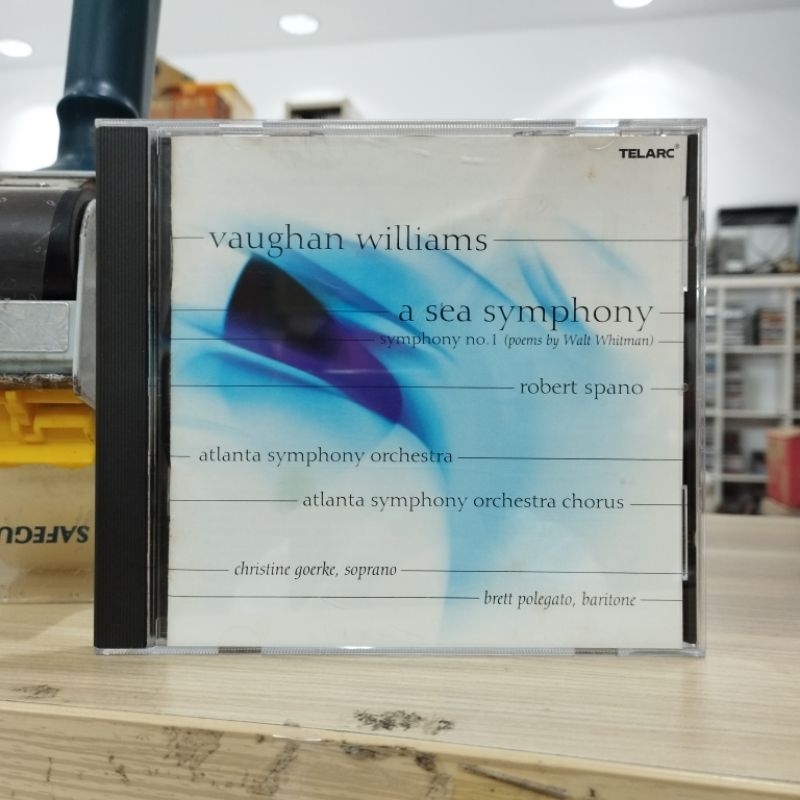 (CD) TELARC • VAUGHAN WILLIAMS: ทะเล SYMPHONY (SYMPHONY NO.1)