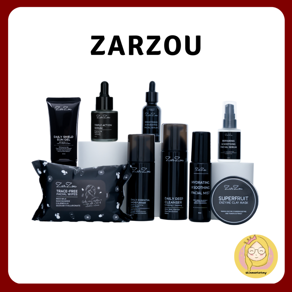 Zarzo BEAUTY DDC Cleanser Moisturizer DEM Triple Action Serum TAS Moisturizer DEM Serum BHS RSS ครีม