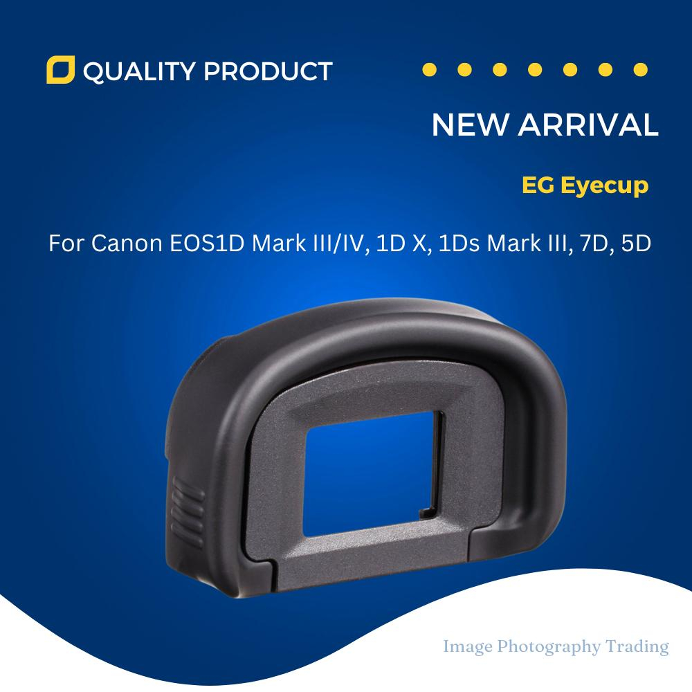 EG Rubber Eyecup สําหรับ Canon EOS1D Mark III/IV, 1D X, 1Ds Mark III, 7D, 5D