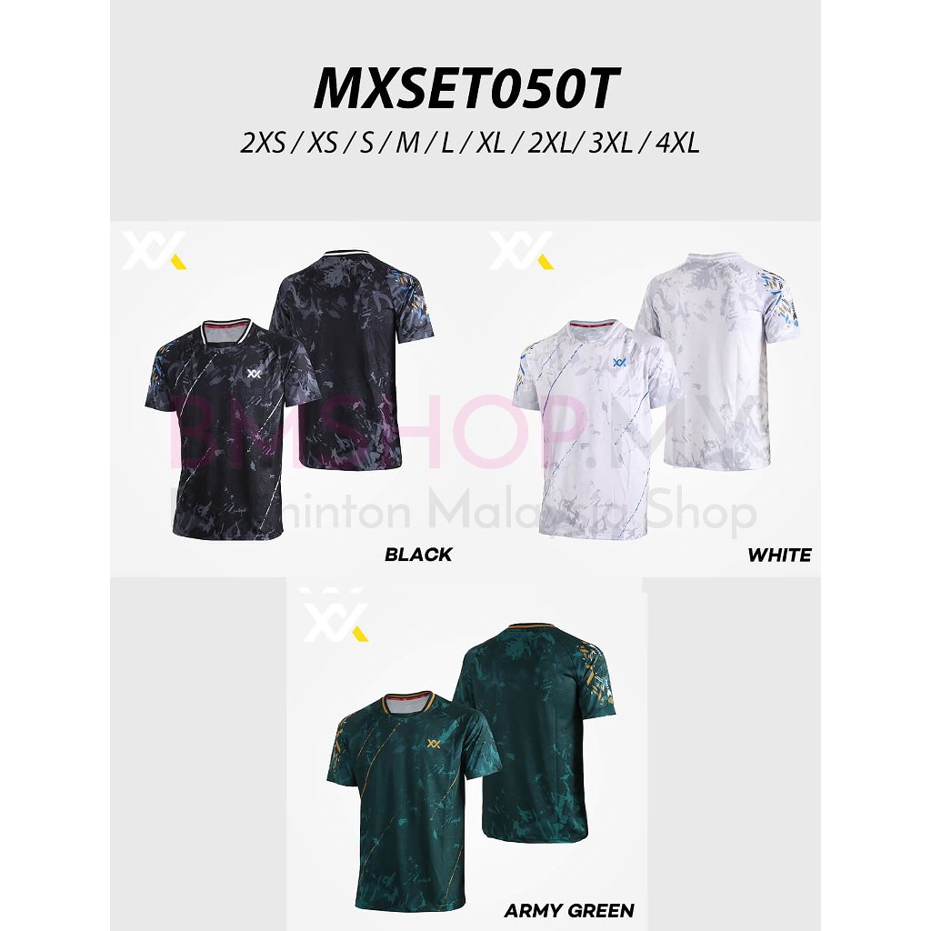 เสื้อยืด MAXX Shirt Tournament MXSET050T (3 สี)