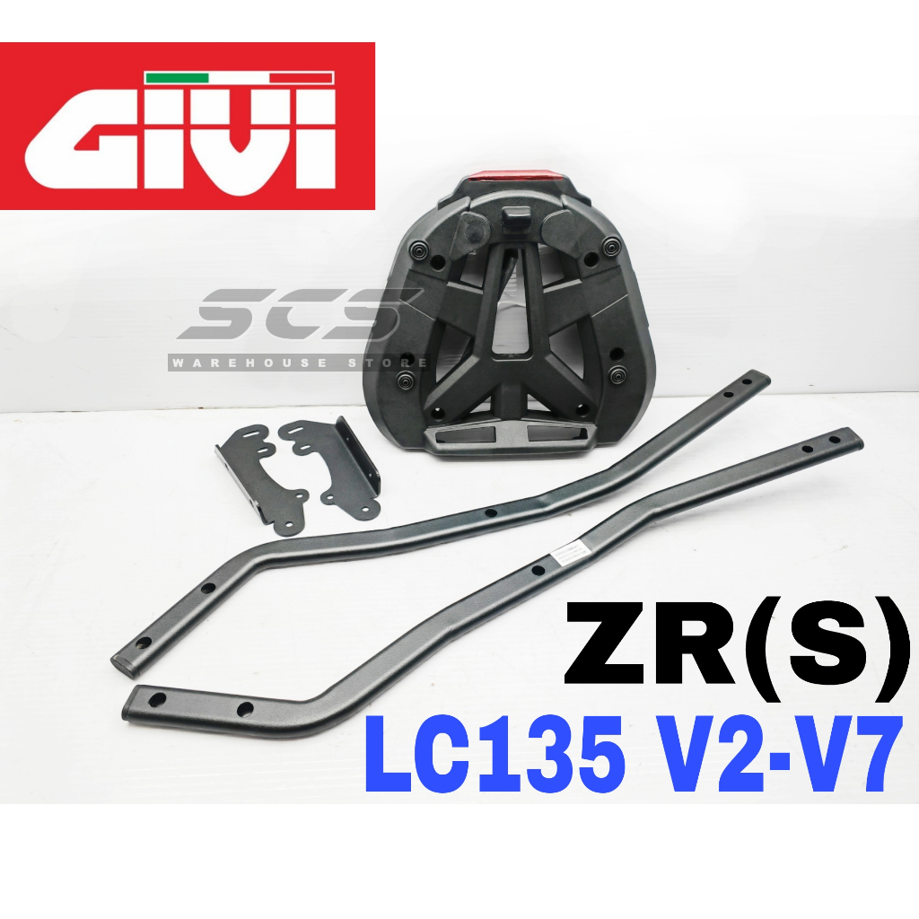 Monorack GIVI ZR(S) Yamaha LC135 V2-V7 Heavy Duty Rack Monorack J อุปกรณ์เสริมมอเตอร์ LC5S ES V2 V3 