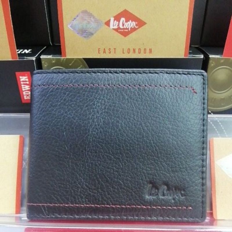 Lee Cooper RFID LEATHER Wallet15Compartmet 2Pocket Money 1Pocket Coin 12Card Holder