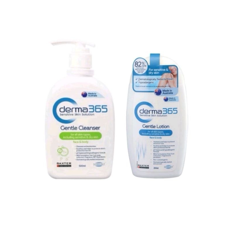 Derma 365 Gentle Face & Body Lotion 200ml EXP :03/2026