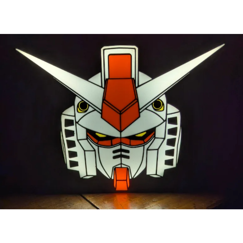 กล่องไฟ LED USB Gundam RX-78