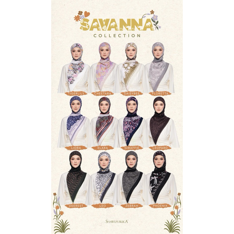 SHAWLPUBLIKA Savanna Cotton +