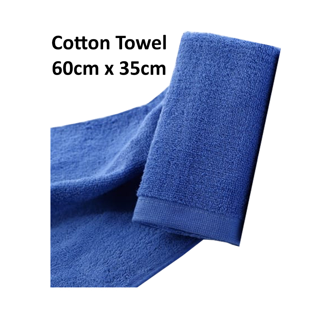 Cotton 100% 60cm x 35cm Tuala Hair Towel Sport Towel - LAST **