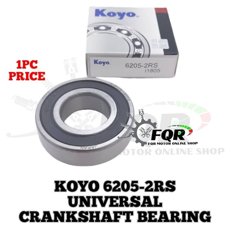 1PC 9BALL KOYO CRANKSHAFT CRANK SHAFT BEARING BEBOLA 6205 C3 Y125Z Y125ZR Y125 V1 V2 Y110 SS1 SS2 SS