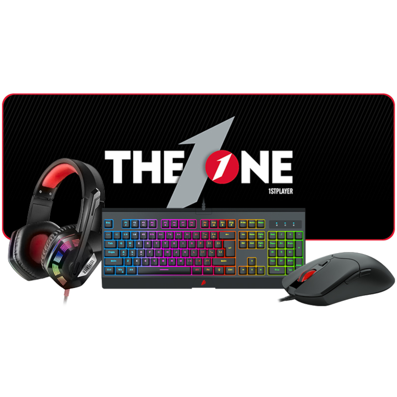 ชุดเกียร์เกมมิ่งเครื่องเล่น KT1 RGB ที่ 1