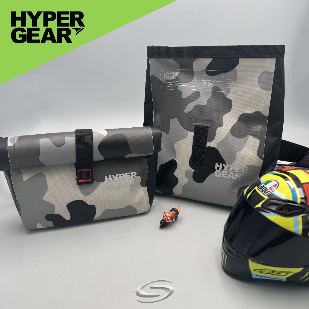 Hypergear Dry Pouch Dash Crossby Waist/Sling Carmo Grey Alpha Waterproof Backpack Bag รับประกัน 1 ปี