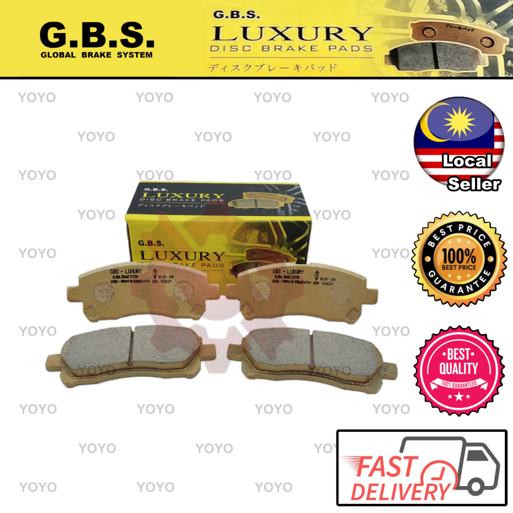 ผ้าเบรค Toyota Avanza F601 1.3/ F602 1.5, Rush J200 & Suzuki APV CG416 1.6 LUXURY (FRONT) (0044)