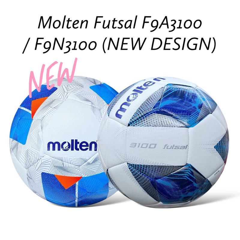 Molten Futsal F9A3100/F9N3100!! ️การฝึกอบรม ไซส์ 4 ฟุตซอล🔥ฟุตซอลในร่มและกลางแจ้ง👍🏽ทนทาน & คุณภาพดีที