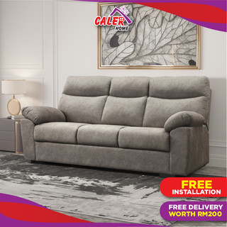 Caler Home Orson 1R +2 + 3 Fabric Sofa Set With Coffee Table [Free Installation]