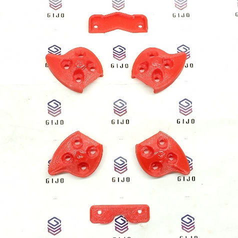[GIJO] กันชน TPU พิมพ์ลาย 3D และการป้องกันแขนสําหรับ iFlight Nazgul DC5 FPV Racing Drone