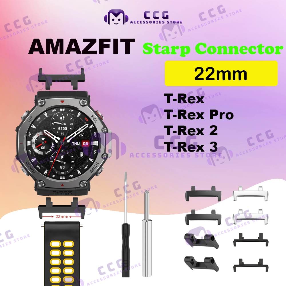 สายคล้องคอสําหรับ Amazfit T Rex 3 T Rex 2 T Pro T ขนาด 22 มม.สายคล้องคอ T-Rex 3 2 Trex 3 2