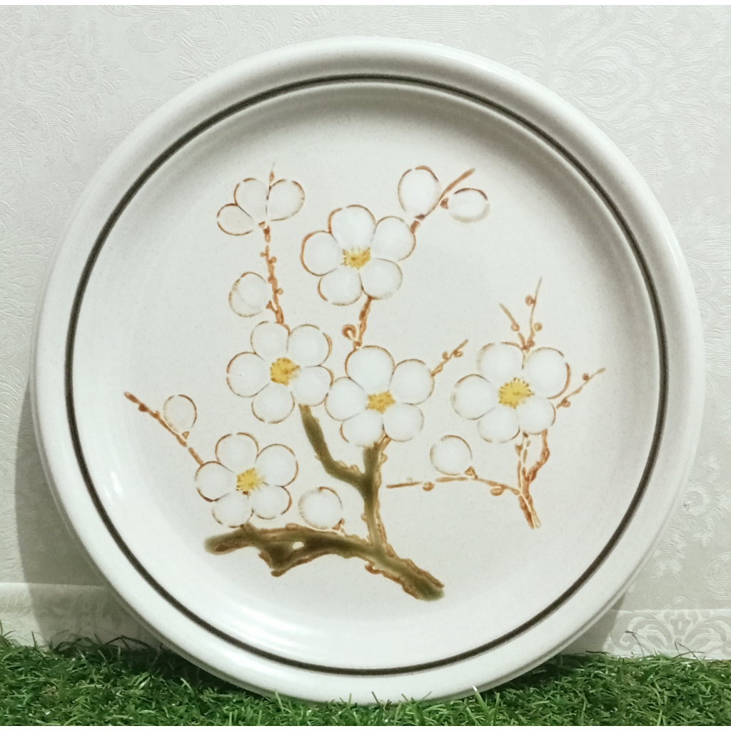 เก็บเกี่ยวหิน MIKASA Winter Song KD 104 จานอาหารค่ําสโตนแวร์