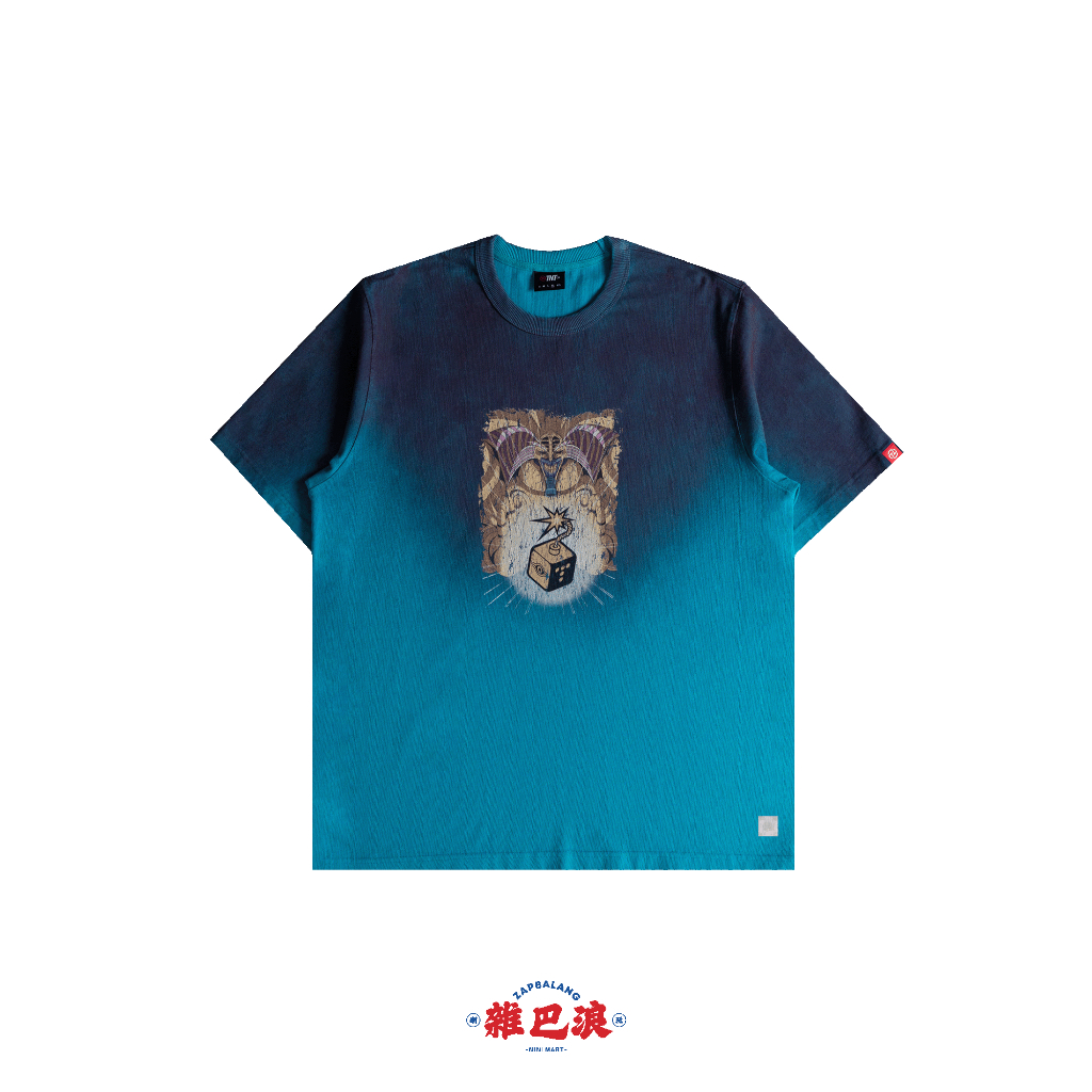 Zapbalang Mini Mart: Tntco Yugioh - เสื้อยืดมัดย้อม Exodia (สีม่วง/เขียว)