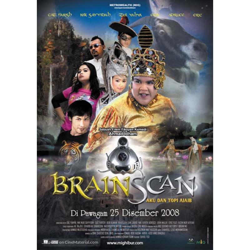 Vcd Filem 2008 Brainscan: Aku Dan Topi Ajaib (คณิตศาสตร์)