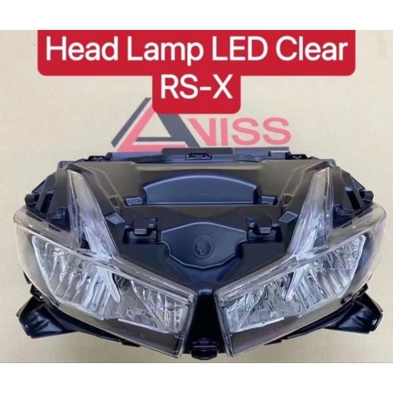 HONDA RSX150R HEAD LAMP ASSY LED CLEAR VISS RSX RSX150 150