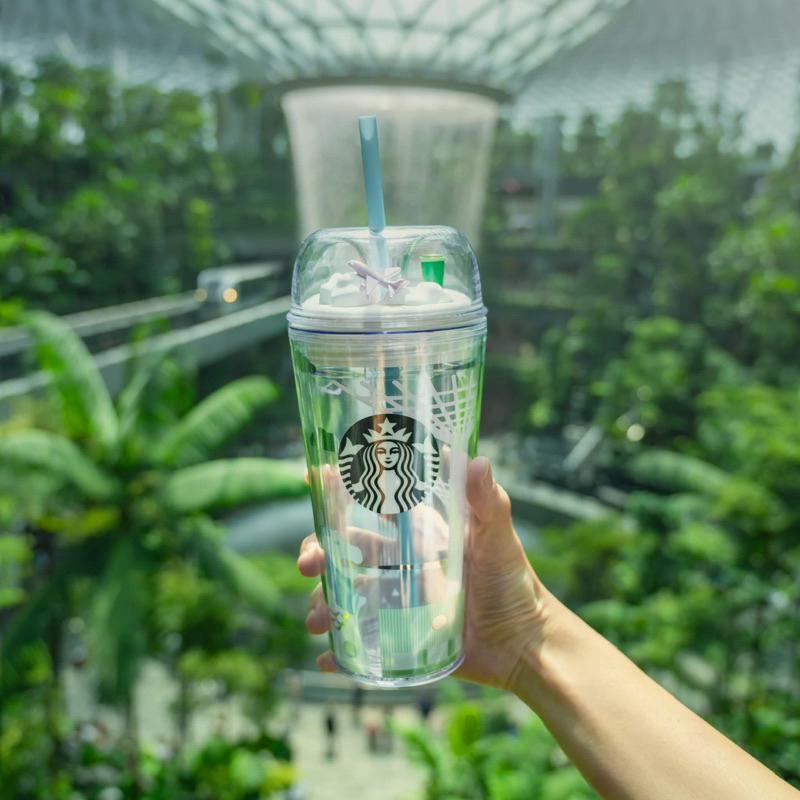 Starbucks Jewel Changi Airport 2024 Collection Iconic Landmarks Cold Cup 473ml 新加 Star巴克 车 ซีรีส์รถถ