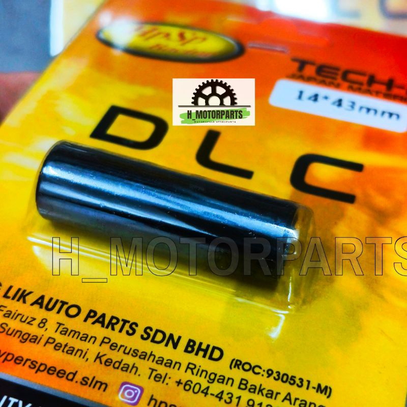 Hpsp RACING DLC PISTON PIN LC135 Y15ZR FZ150 13PIN 14PIN 16PIN 36 มม.38 มม.43 มม.45 มม.45.5 มม.48.5 มม.COATED COATING ESR NLK