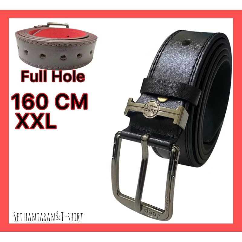 MENS LONG ADDITIONAL WAIST STRAP EXTRA LARGE SIZE XXL WAIST STRAP FULL HOLE NORMAL HOLE