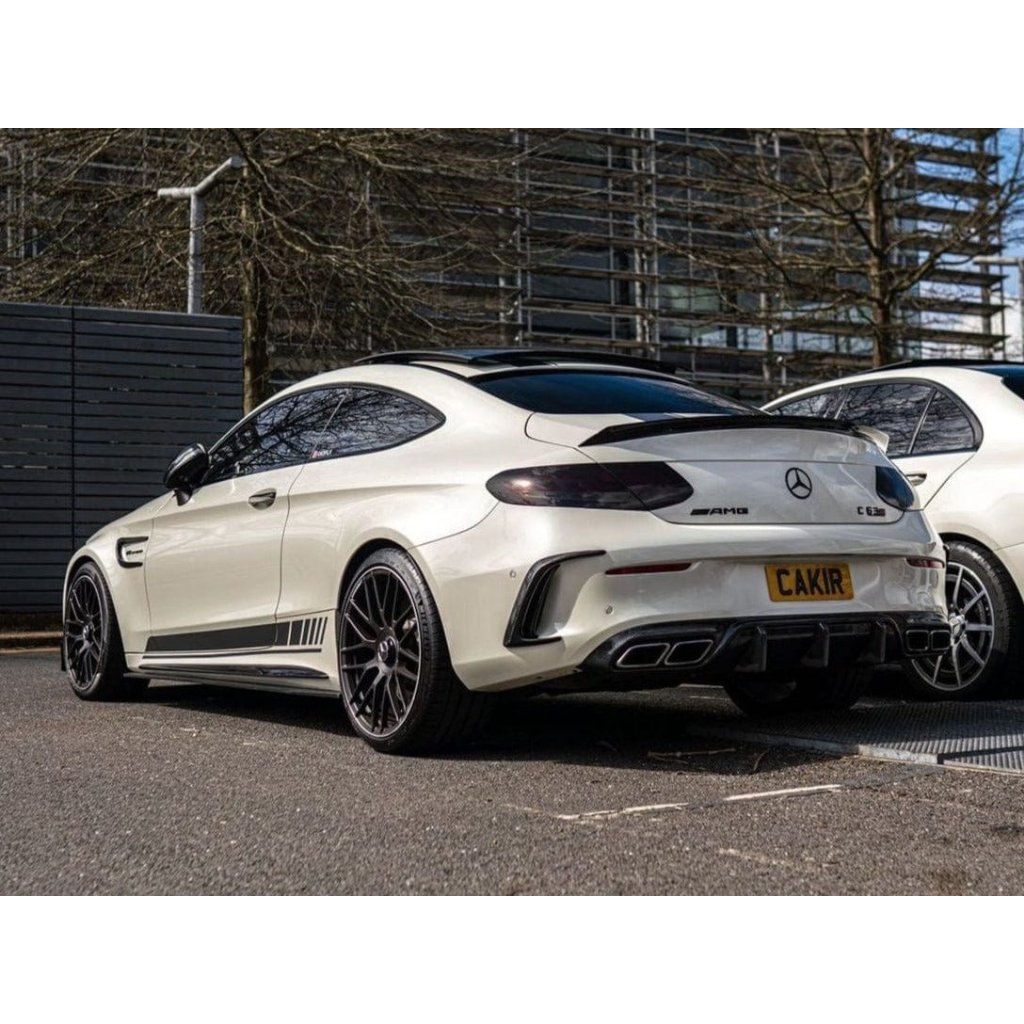 Mercedes W205 Coupe AMG คาร์บอนการ์ดหลัง