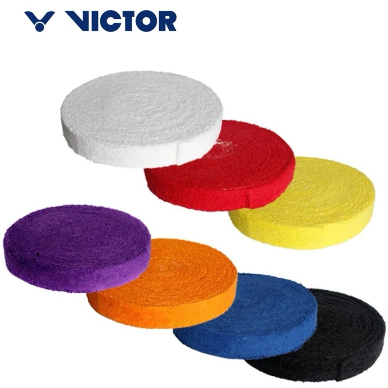 VICTOR ผ้าขนหนูแบดมินตัน Grips GR335 GR338 ม้วน 10m