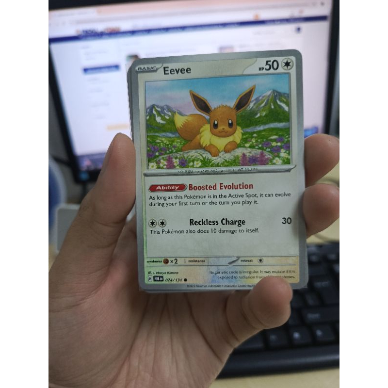 โปเกมอน TCG Eevee Prismatic Evolution