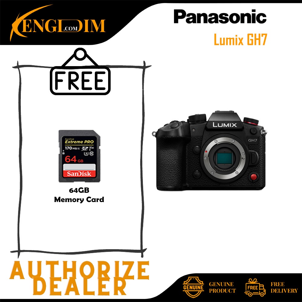 กล้องมิเรอร์เลส Panasonic Lumix GH7
