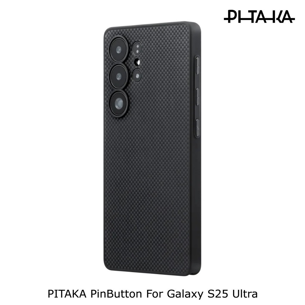 PITAKA PinButton สําหรับ Galaxy S25 Ultra Cover