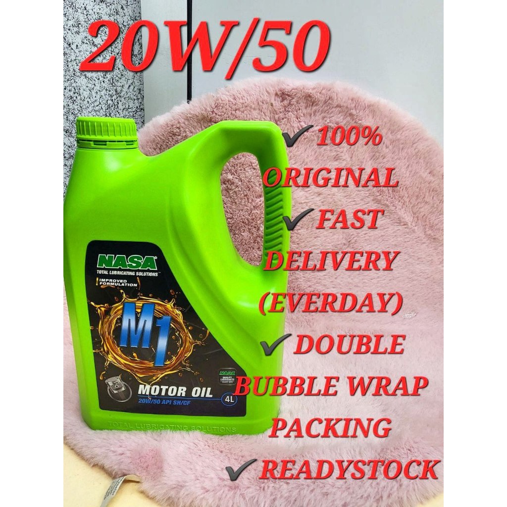 NASA M1 (GD33) 20W-50 ENGINE OIL MOTOR OIL 4 LITER