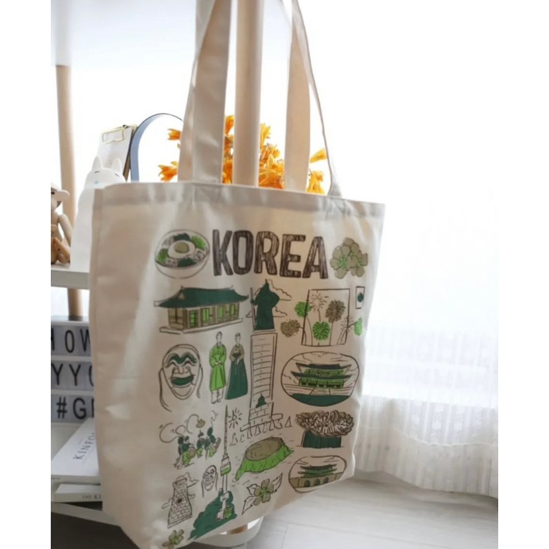 Starbucks Korea Been There Series BTS Across The Globe Collection Tote Bag 韩国🇰🇷星巴克 全球 国家ซีรีส์ 托特包