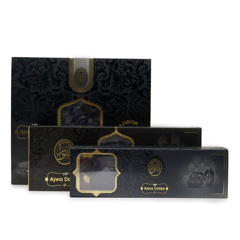 ALNOOR AJWA DATES VIP { 250G/ 500G/ 1KG } DATES/KURMA คุณภาพสูง✅👌